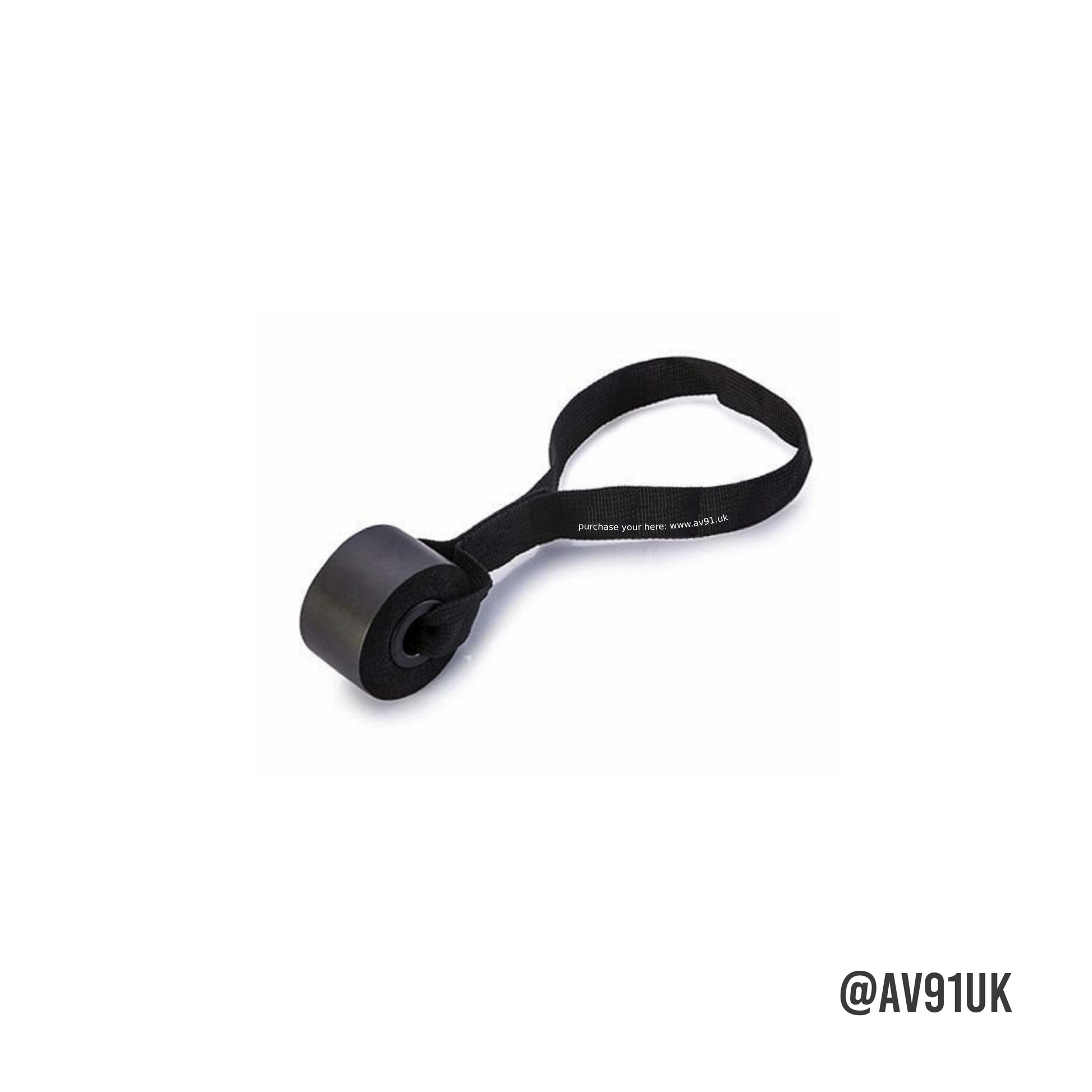 Secure resistance bands at any height with this foam door anchor. Ideal for home workouts, boxing drills, and strength training with gym bands.